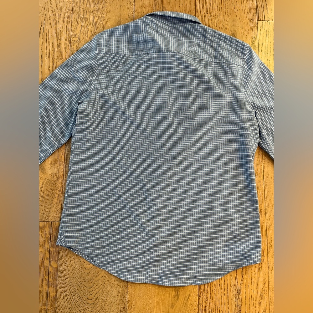 Mack Weldon Aitflex Shirt Highland Check Heather men medium - Picture 7 of 13